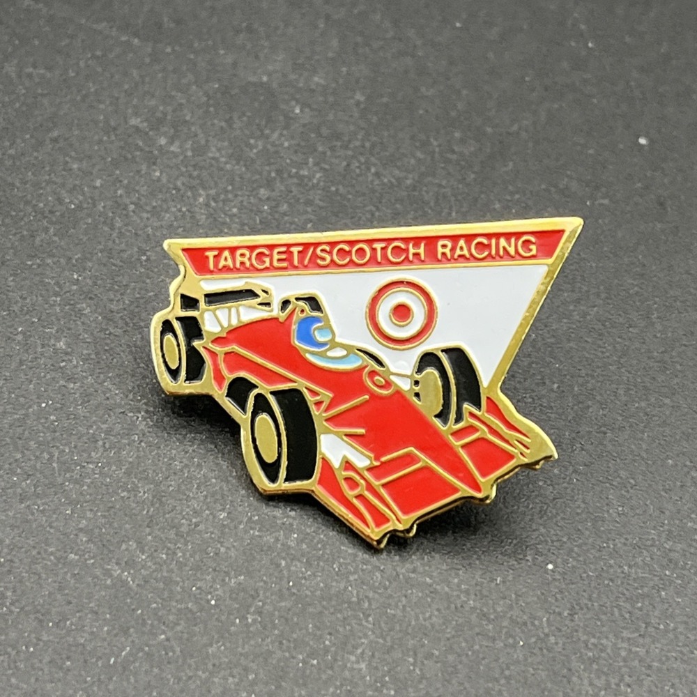 Eddie Cheever Indy Car Racer‎ Target Scotch Team Lapel Hat Pin